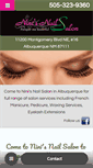 Mobile Screenshot of ninisnailsalon.com